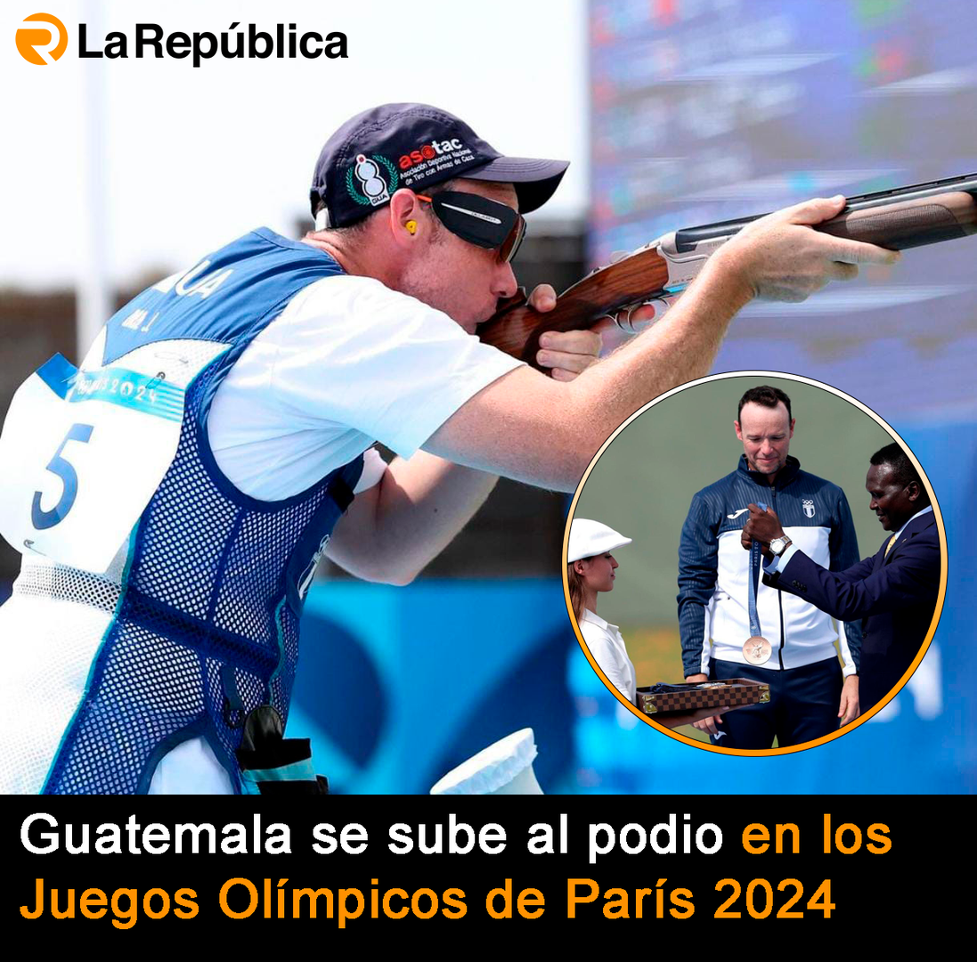 Guatemala se sube al podio en los Juegos Olímpicos de París 2024 - Cover Image